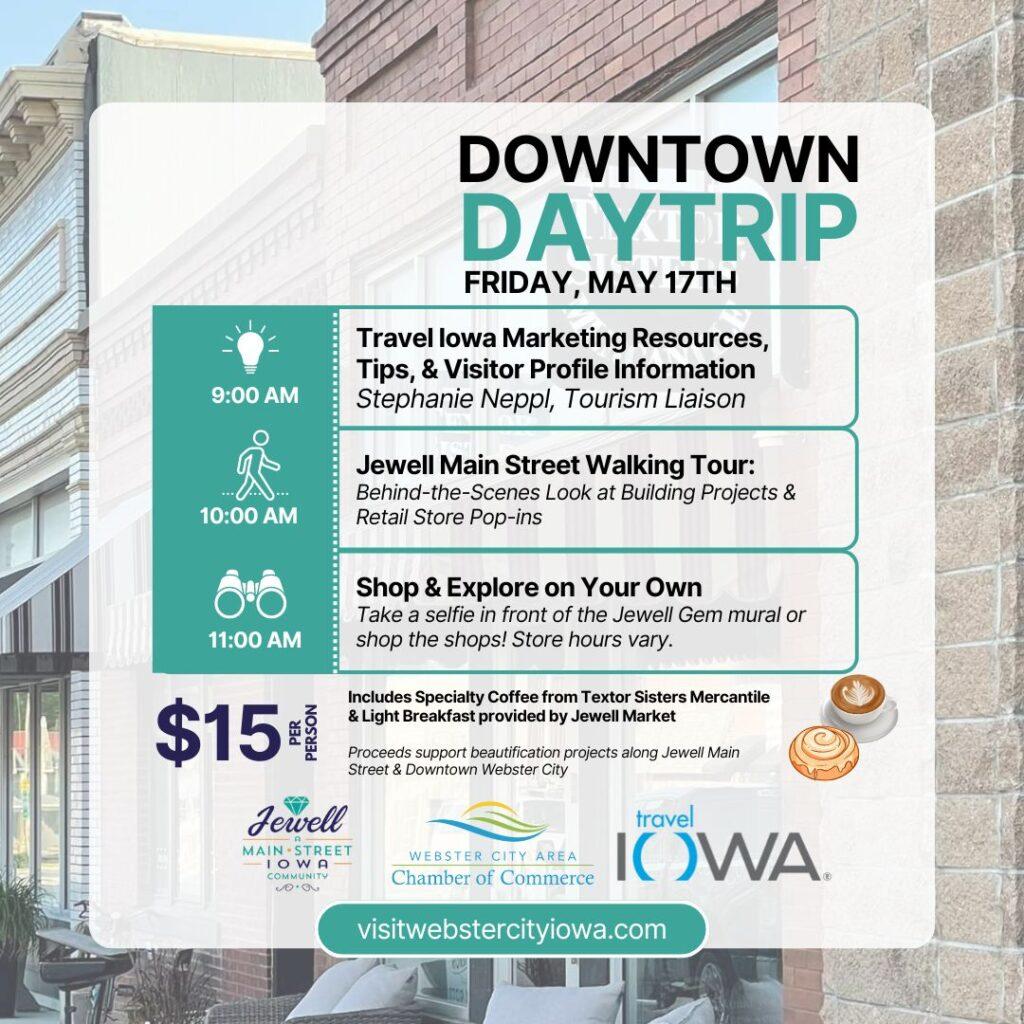 Downtown Daytrip flyer