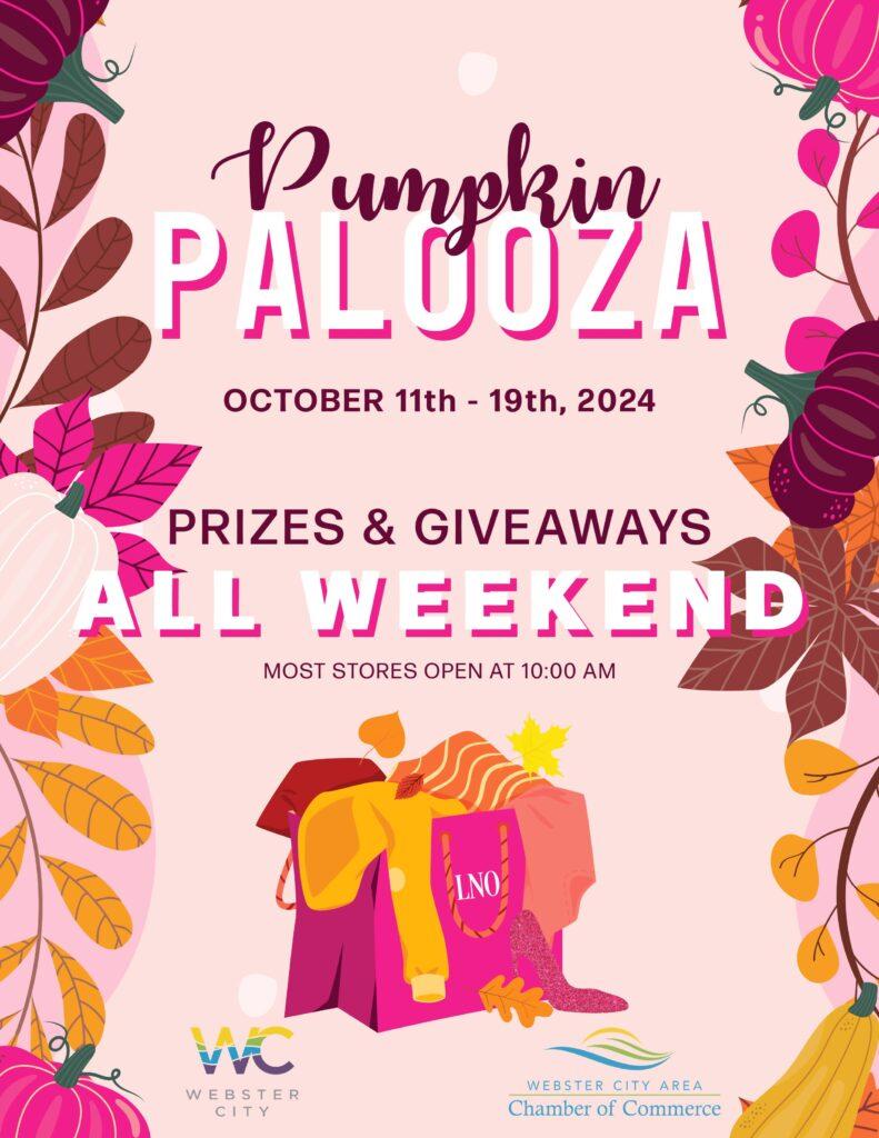 Pumpkin Palooza flyer