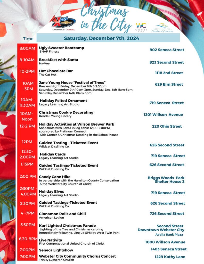 Christmas in the City flyer