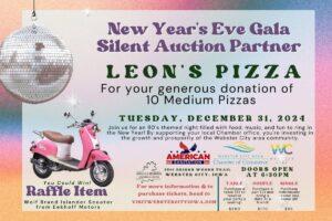 Leon's Pizza certificate