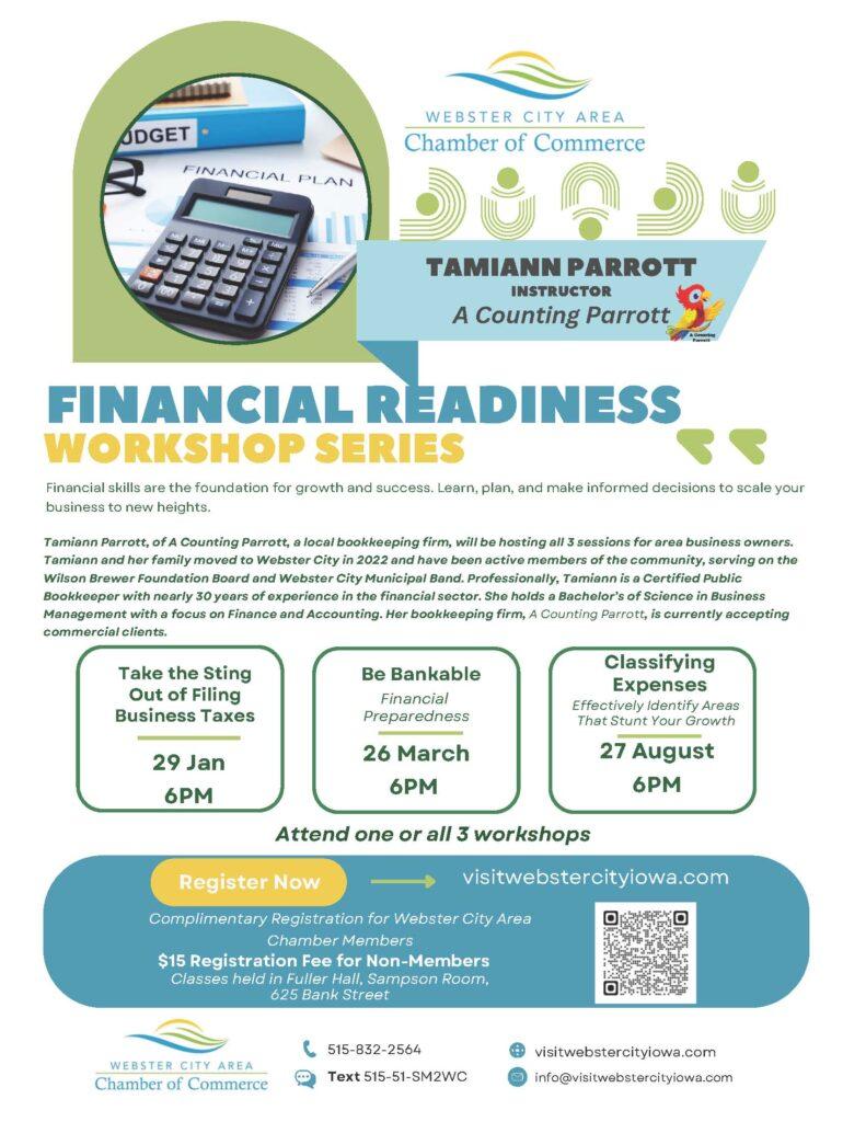 Financial Readiness Class Workshops