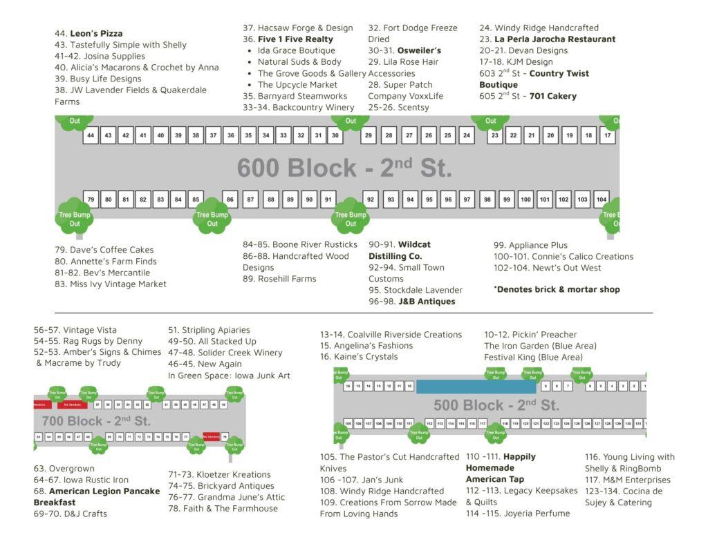 JunqueFest map